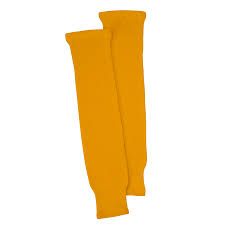Nouvelles chaussettes de hockey Bauer Knit (jaunes)